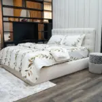 Abir Bed - Tufted Upholstered Bed