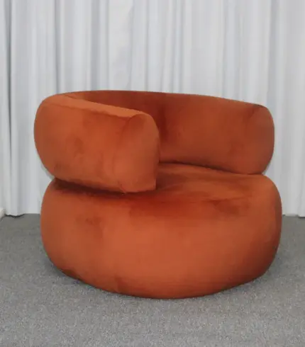 Abbot Curved Sofa Chair