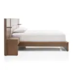 Comfortline Wooden Bed With Side Storage