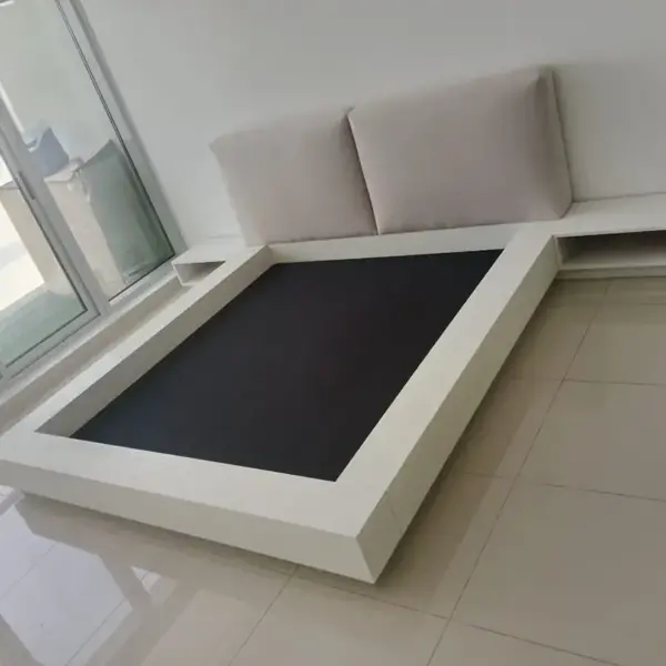 Veneer Wooden Bed
