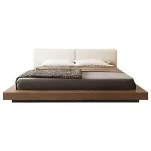 Veneer Wooden Bed