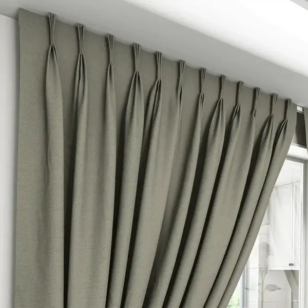 Anvege Linen Pleat Curtain