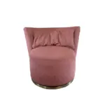 Luxury Swivel Armless Chair