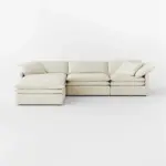 Mesus Sofa with Ottoman