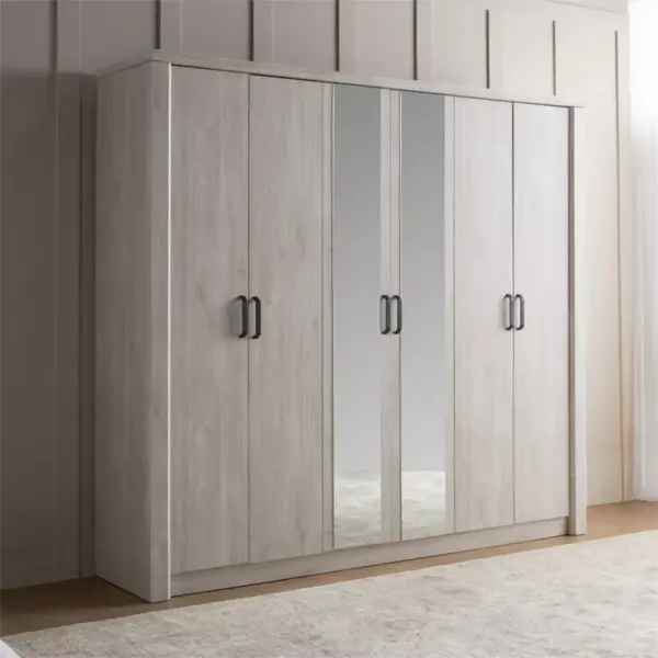 Bari 6 Door Wardrobe