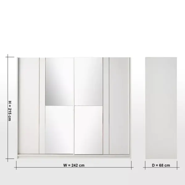 Sami Sliding Door Wardrobe