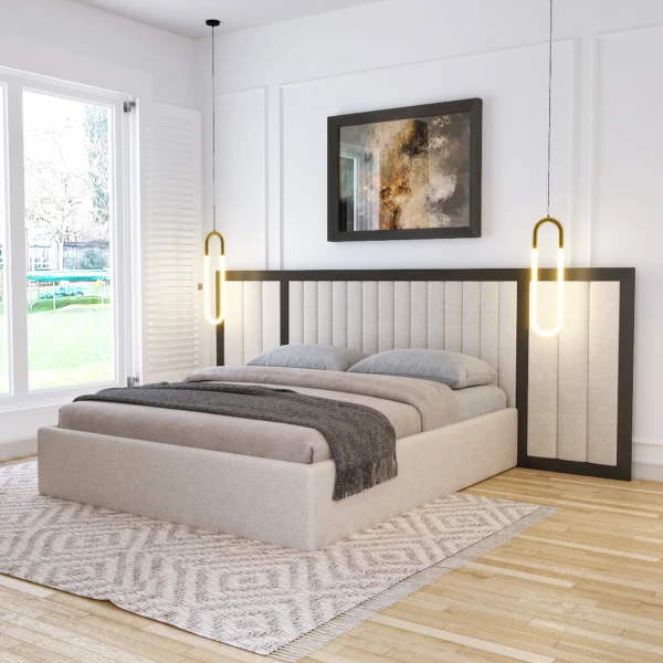 Gwen Panel Upholstered Bed