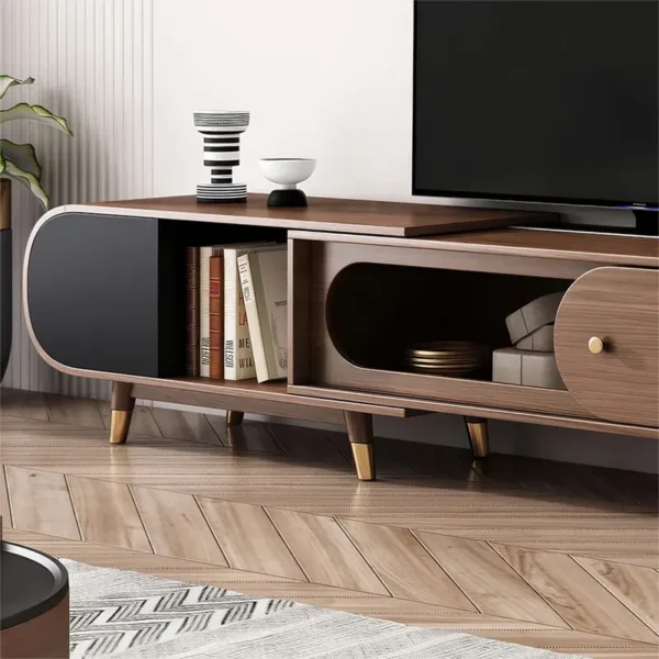 Fal Retractable Wood TV Stand