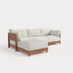 Merle Teak Outdoor Sofa