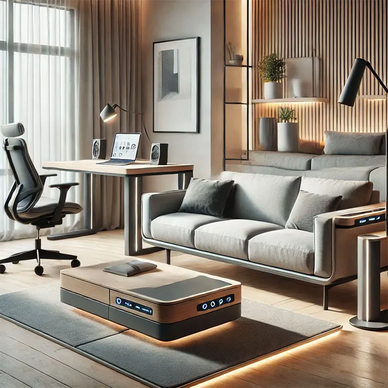 Smart Furniture: Integrating Technology into Modern Living Spaces