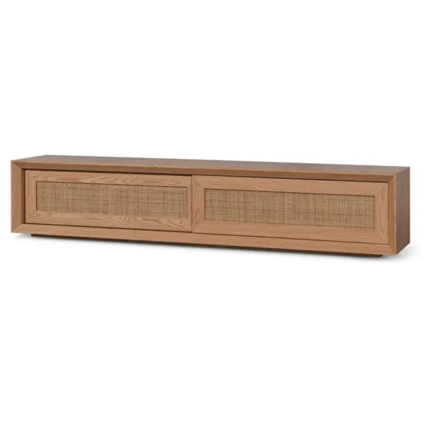 Zaviana Rattan Tv Cabinet