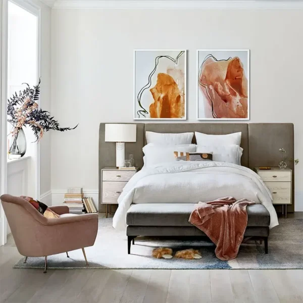Canvas Wide Bed