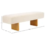 Jeter Upholstered Bench