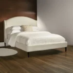 Curved Headboard Bed