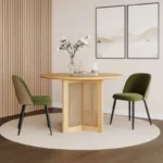 Cane Cross Dining Table