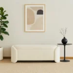 Noir Storage Bench