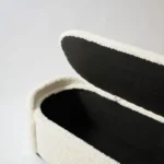 Noir Storage Bench