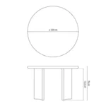 Solace Stone Dining Table