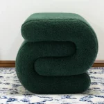 Twist Block Ottoman