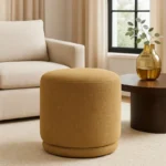 Cora Round Ottoman