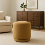 Cora Round Ottoman