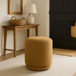 Cora Round Ottoman
