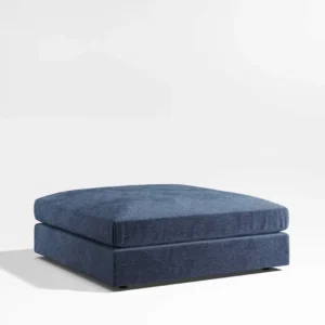 Plush Cube Ottoman