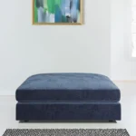 Plush Cube Ottoman