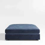 Plush Cube Ottoman