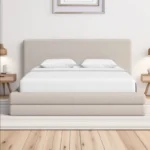 Angel upholstered bed