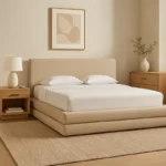 Angel upholstered bed