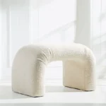 Bouclé Bow Seat