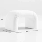 Bouclé Bow Seat