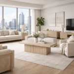 Rib Flute Coffee Table