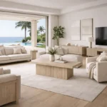 Rib Flute Coffee Table