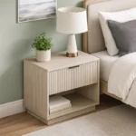 Riva Fluted Nightstand