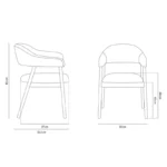 Arden Arm Dining Chair