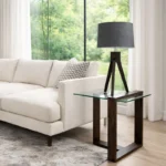 Axis Glass Console Table