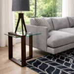 Axis Glass Console Table