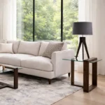 Axis Glass Console Table