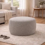 Nura Round Pouf