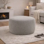 Nura Round Pouf