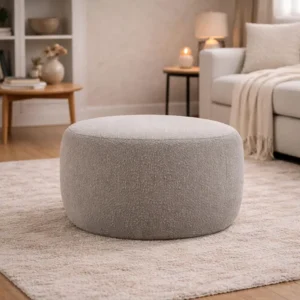 Nura Round Pouf