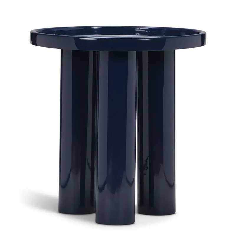 Trivon Pedestal Side Table 1 Travon Pedestal Side Table