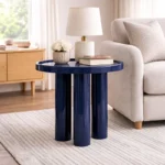 Travon Pedestal Side Table