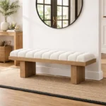 Tufted Axis Bench