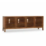 Bravon Slatted TV Cabinet
