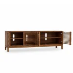 Bravon Slatted TV Cabinet