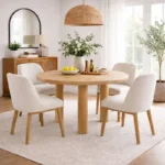 Calen Round Dining Table