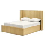 Light Wood Designer Bed